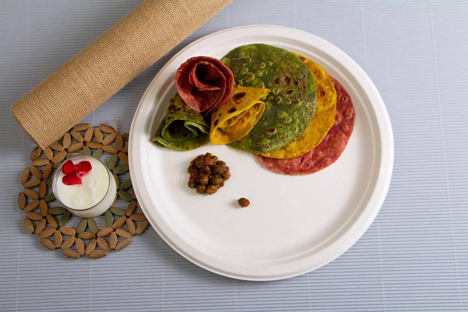 10 inch Round Bagasse Plate - Sugarcane Plate | Sugarwares